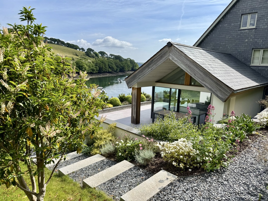 Garden entrance at Otter Cottage